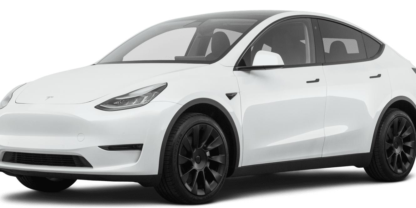 TESLA MODEL Y 2021 5YJYGAEE9MF111842 image